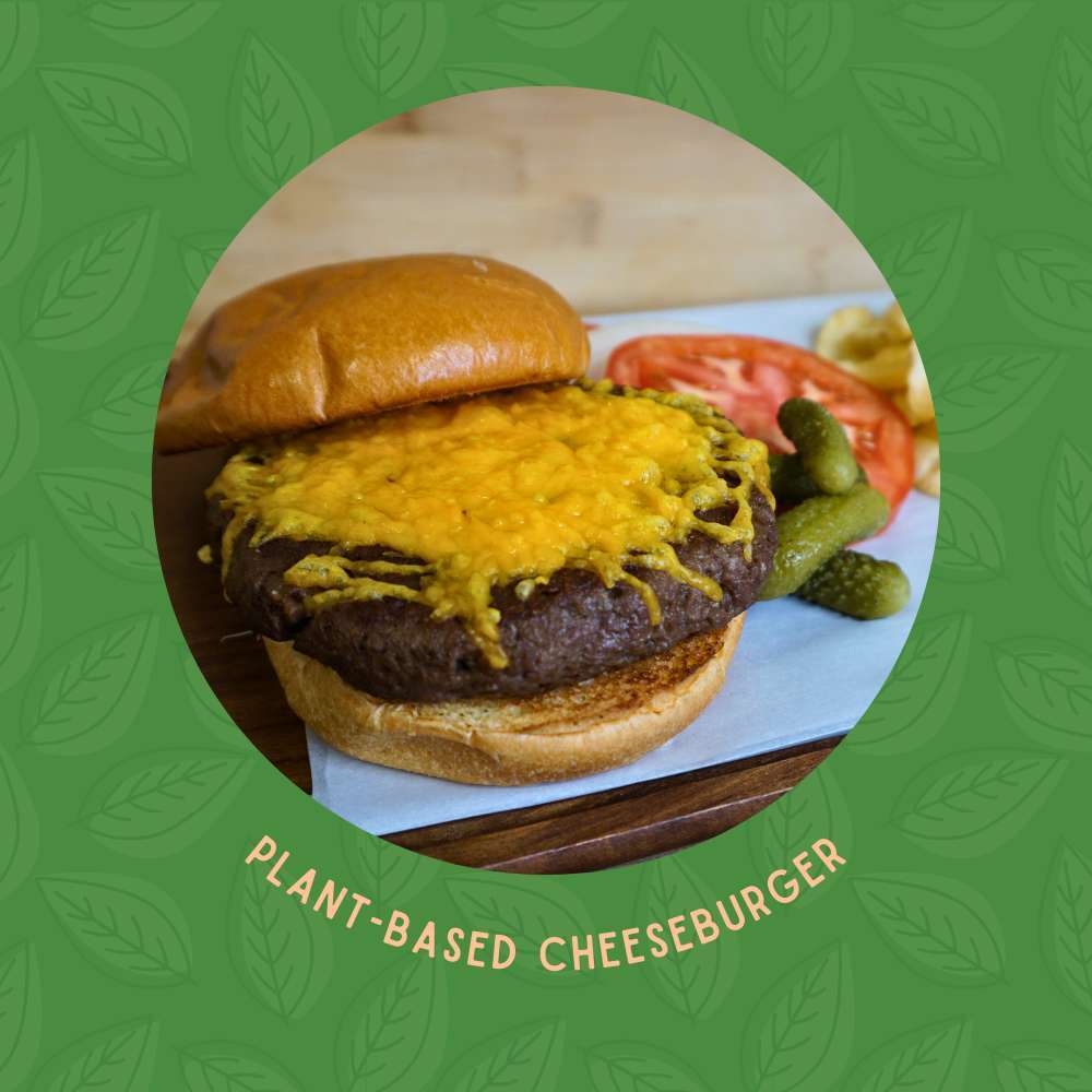 Plant-Based Cheeseburger